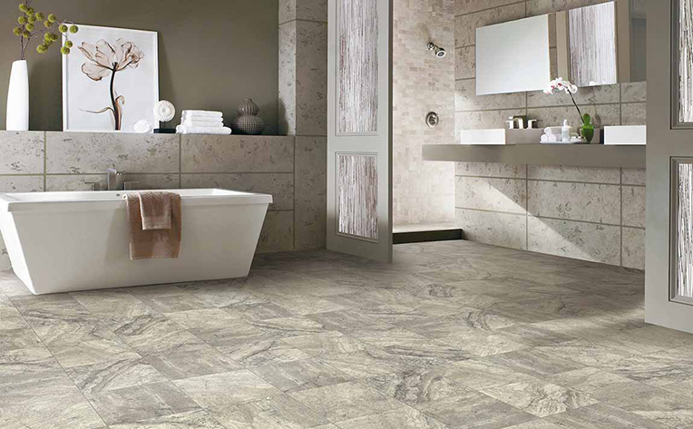 Floor and wall tile